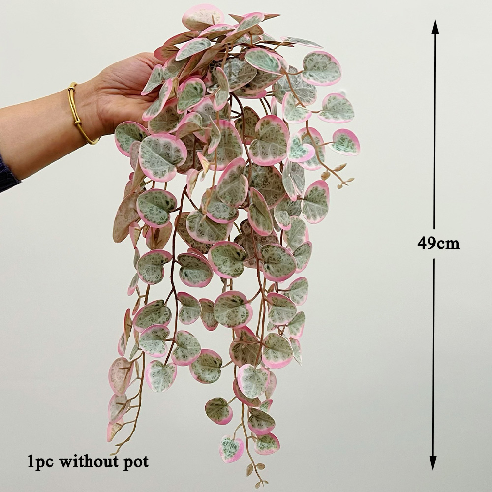 49cm Artificial Plants Vines F - Pilea Peperomioides avis et prix