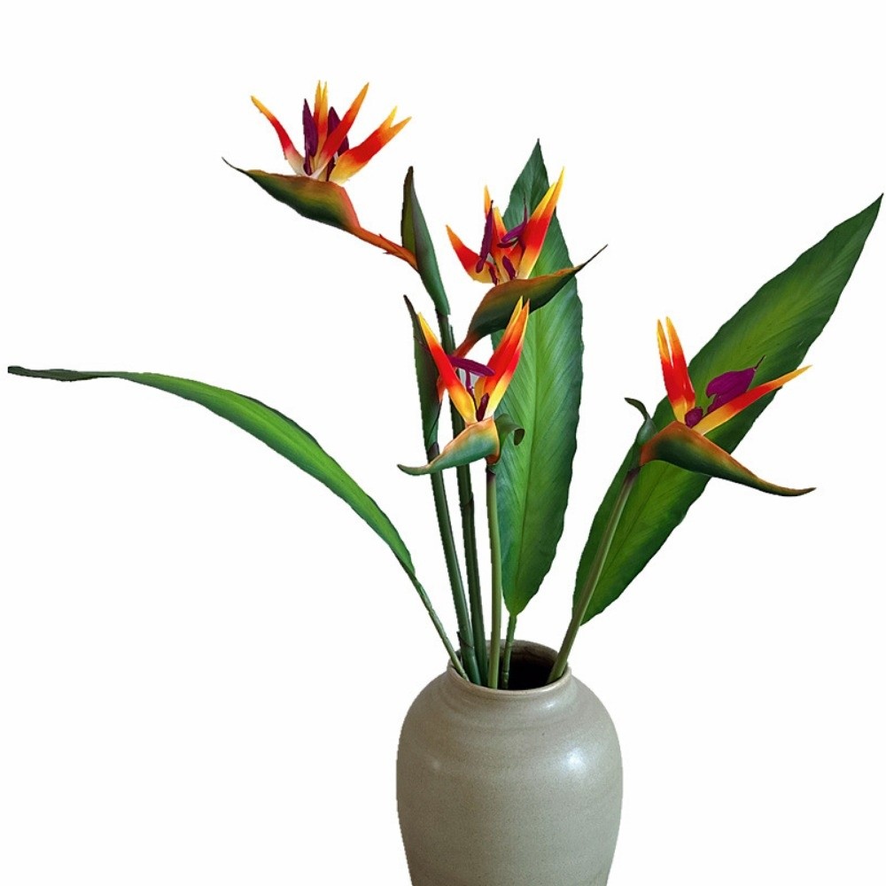Long Stem Artificial Bird of P - Bird Paradise Strelitzia avis et prix