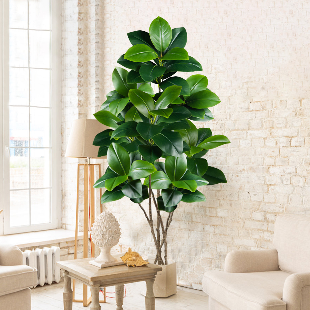 74-140cm Artificial Rubber Tre - Ficus Lyrata Tree avis et prix