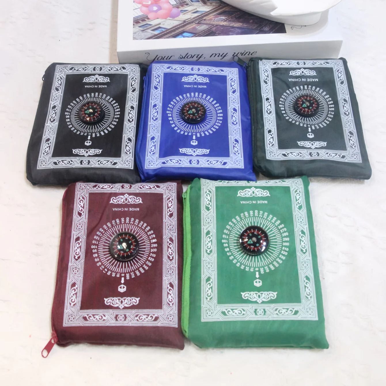 5pcs Portable Prayer Rug with  - Maranta Prayer Plant avis et prix