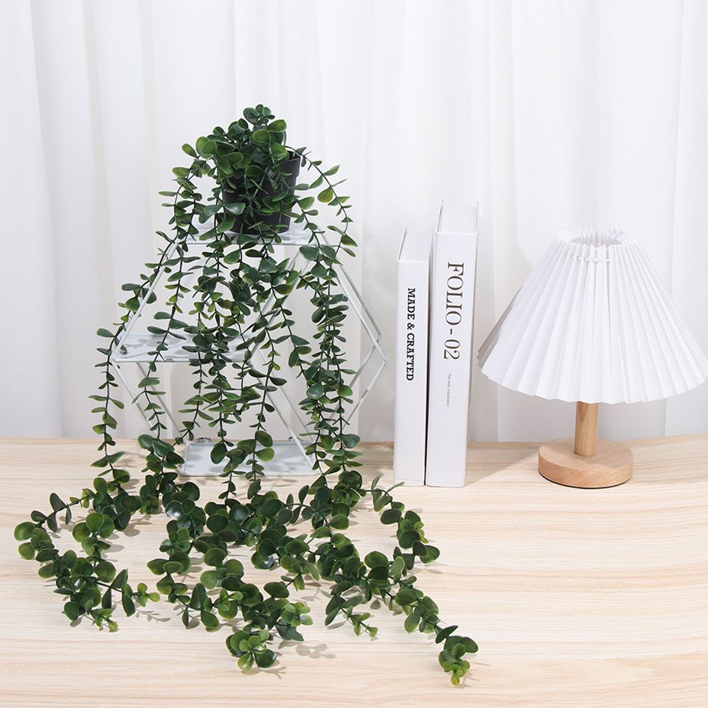 Artificial Hanging Plants with - Pilea Peperomioides avis et prix