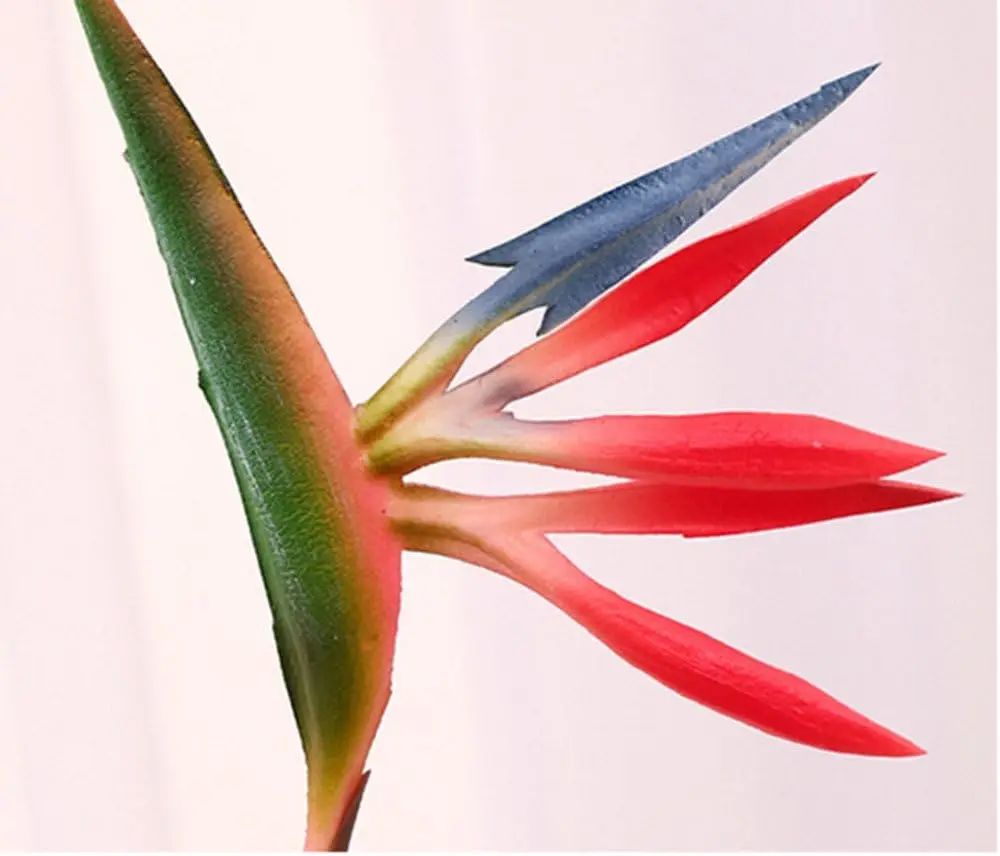 8PCS Artificial Flowers Streli - Bird Paradise Strelitzia avis et prix