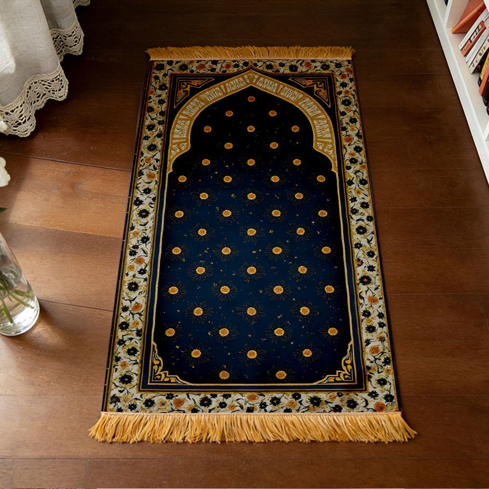 Polyester Muslim Prayer Rug Po - Maranta Prayer Plant avis et prix