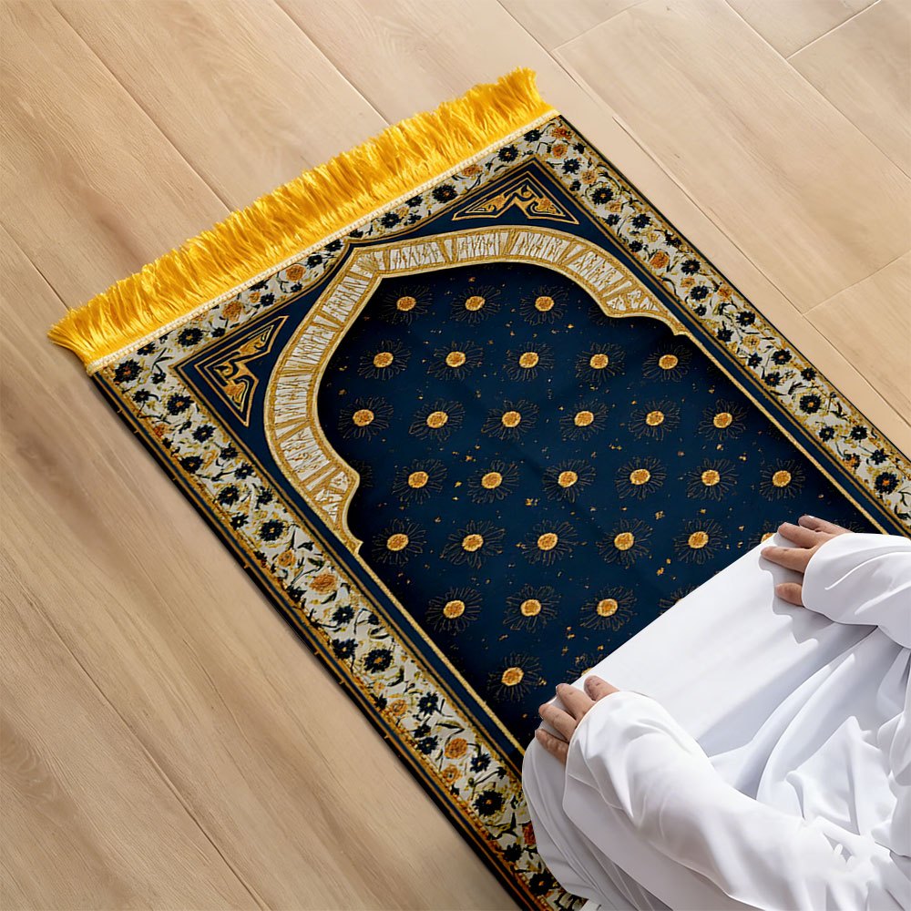 Polyester Muslim Prayer Rug Po - Maranta Prayer Plant avis et prix