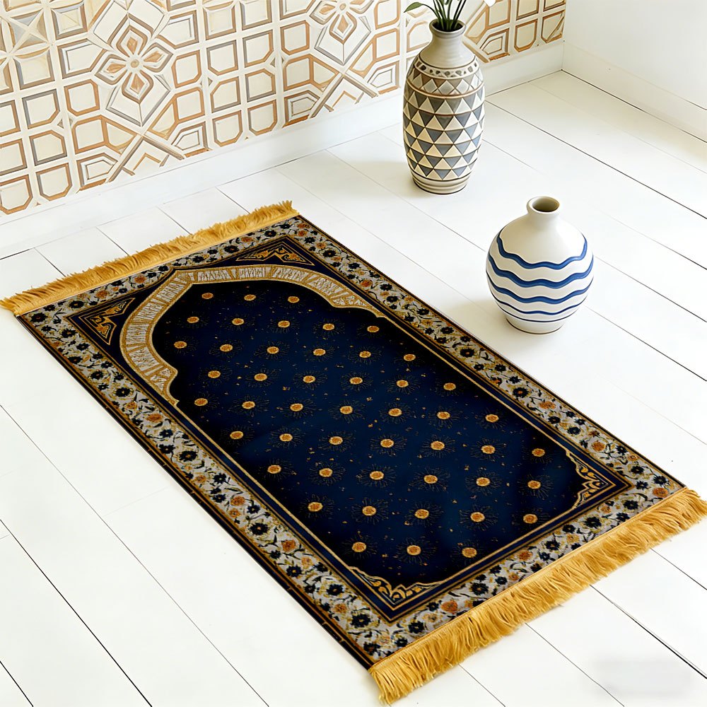 Polyester Muslim Prayer Rug Po - Maranta Prayer Plant avis et prix