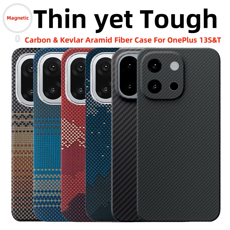 For OnePlus 13 S Case Kevlar 6 - Aglaonema Red avis et prix
