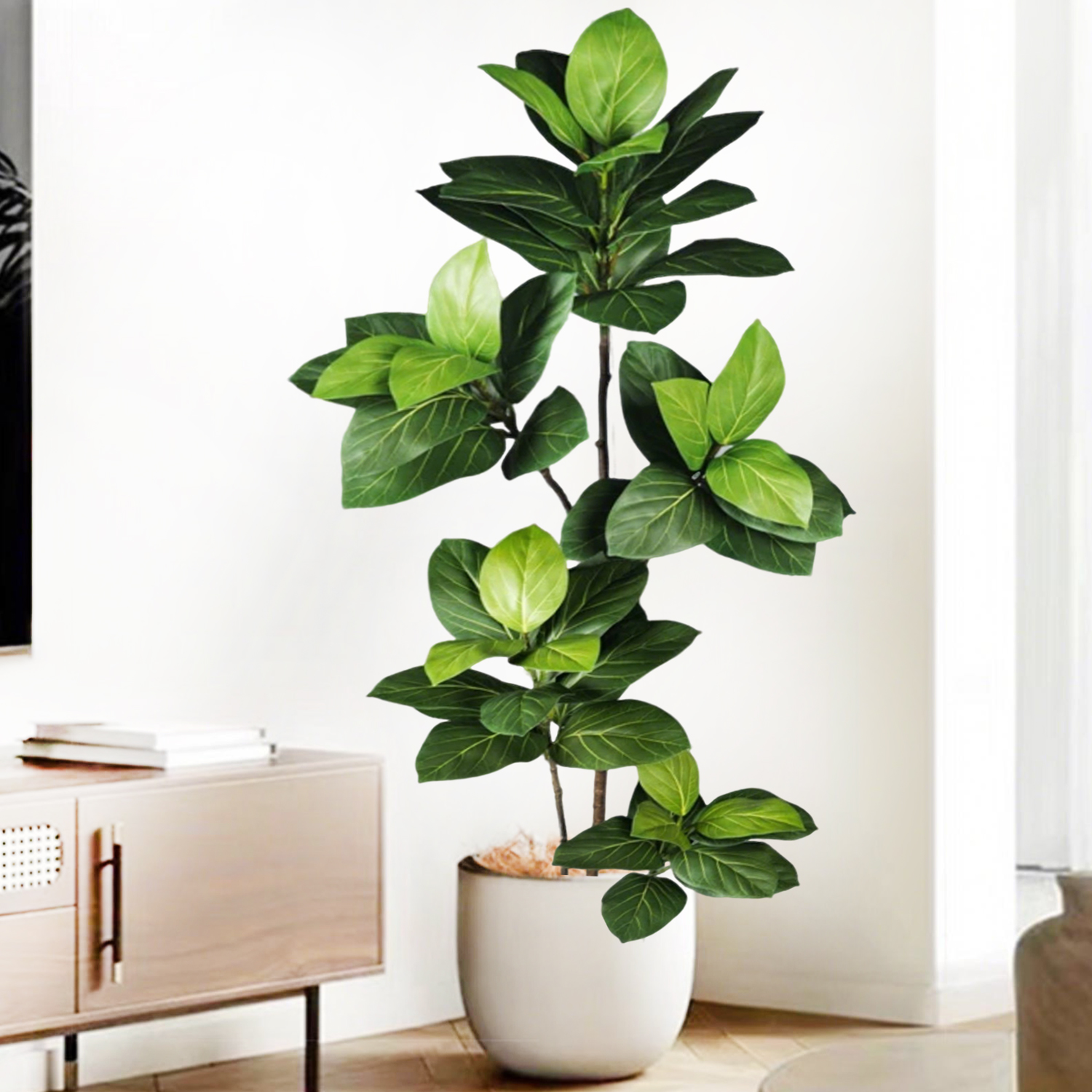 76-135cm Artificial Ficus Tree - Ficus Lyrata Tree avis et prix