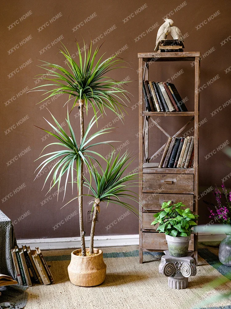 Light Luxury Simulation Green  - Dracaena Marginata avis et prix