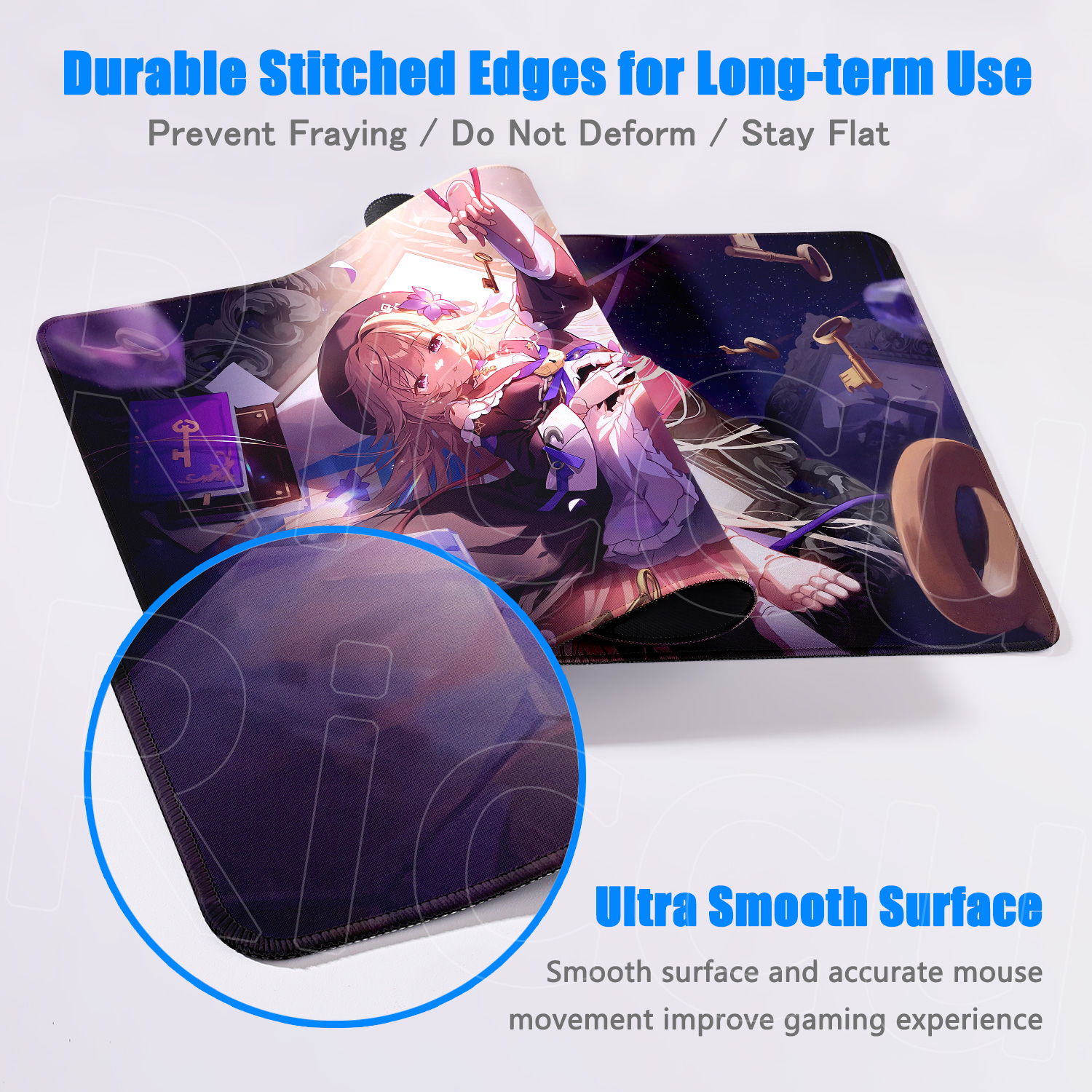 The Herta Keyboard Mat Purple  - Tradescantia Purple avis et prix