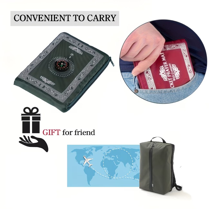 Portable Prayer Rug Waterproof - Maranta Prayer Plant avis et prix