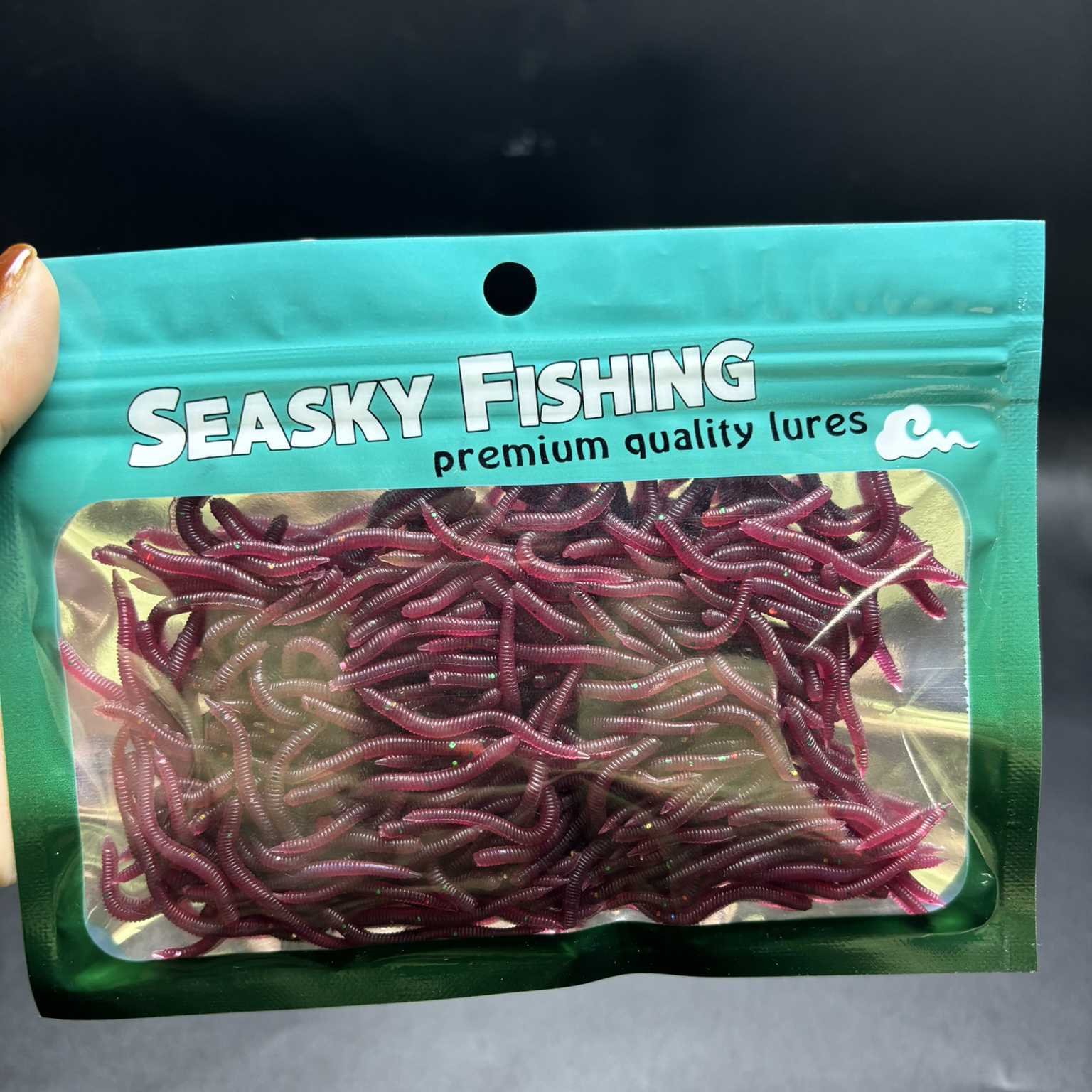 100-200pcs Soft Lure Bass Brea - Aglaonema Red avis et prix
