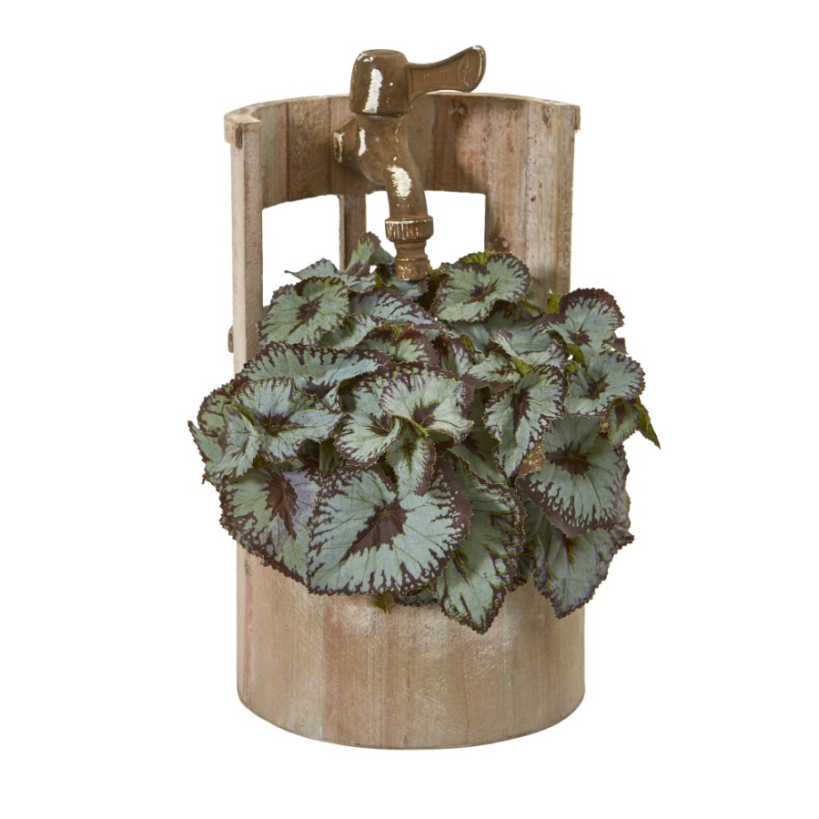 12in. Rex Begonia Artificial P - Begonia Rex avis et prix