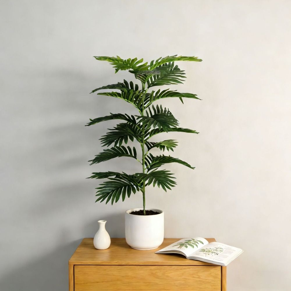Green Plastic Artificial Ficus - Ficus Lyrata Tree avis et prix